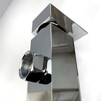 Paini Grazia Смеситель для ванны, на 2 отверстия, излив 16,3 см, цвет: хром 21CR111