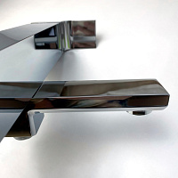 Paini Grazia Смеситель для ванны, на 2 отверстия, излив 16,3 см, цвет: хром 21CR111