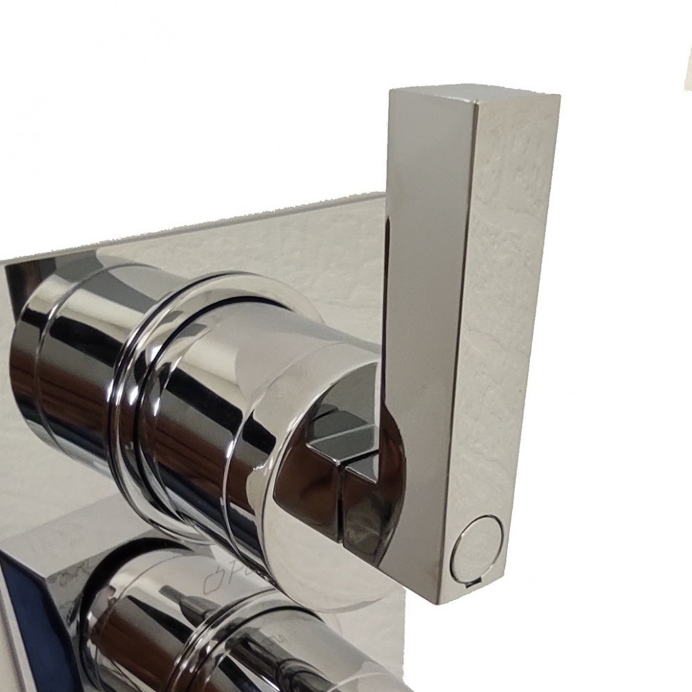 Paini Grazia Смеситель для ванны встраиваемый на 2 потребителчя, с внутренней частью, цвет: хром 21CR6911