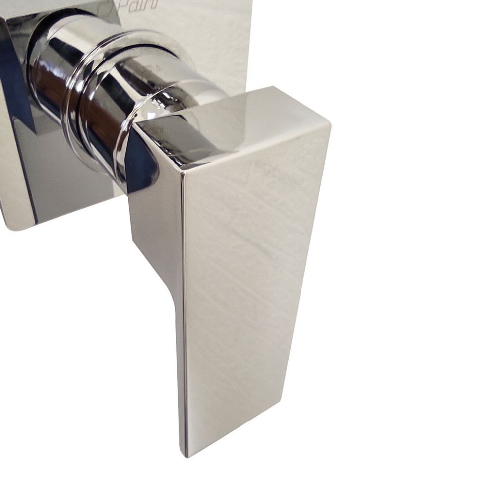 Paini Grazia Смеситель для ванны встраиваемый на 2 потребителчя, с внутренней частью, цвет: хром 21CR6911