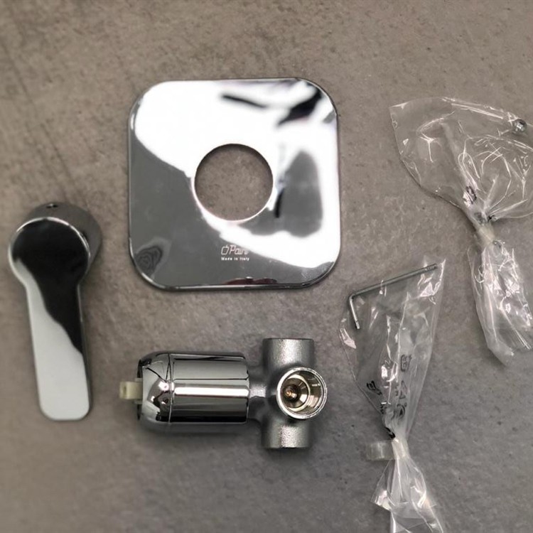 Paini Arena Cмеситель для душа встраиваемый, с внутренней частью, цвет: хром 92CR690FT1LMKM