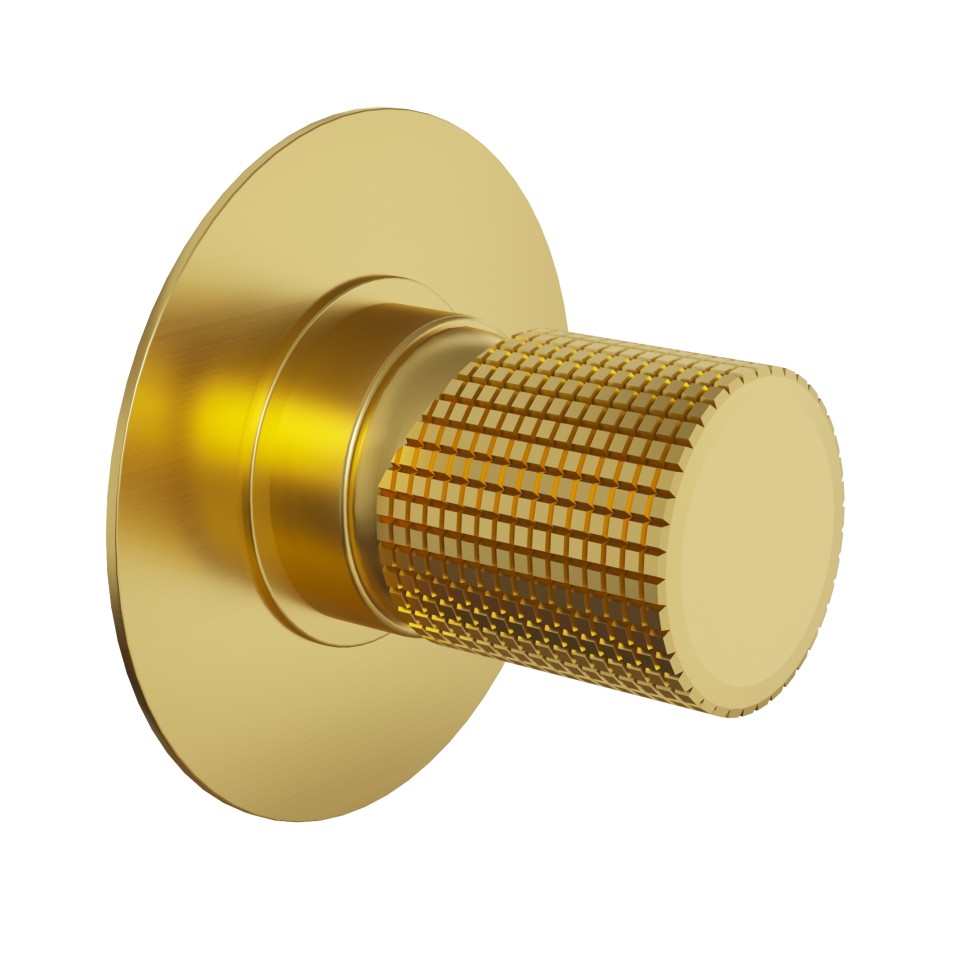 Paini Cox Grip Cмеситель для душа встраиваемый, с внутренней частью, цвет: золото брашированное 7GPJ690