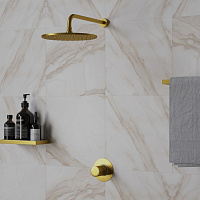 Paini Cox Grip Cмеситель для душа встраиваемый, с внутренней частью, цвет: золото брашированное 7GPJ690