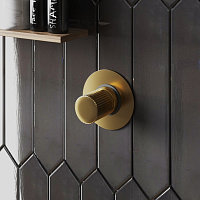 Paini Cox Grip Cмеситель для душа встраиваемый, с внутренней частью, цвет: золото брашированное 7GPJ690