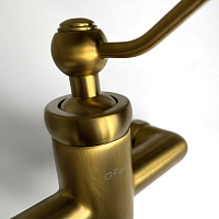 Paini Duomo Смеситель для душа на 2 отверстия без излива, цвет: золото брашированное 88PJ511