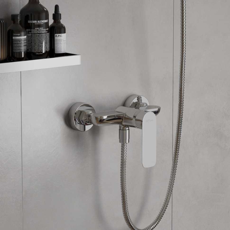 Paini Garda Смеситель для ванны, на 2 отверстия, без излива, цвет: хром 76CR511