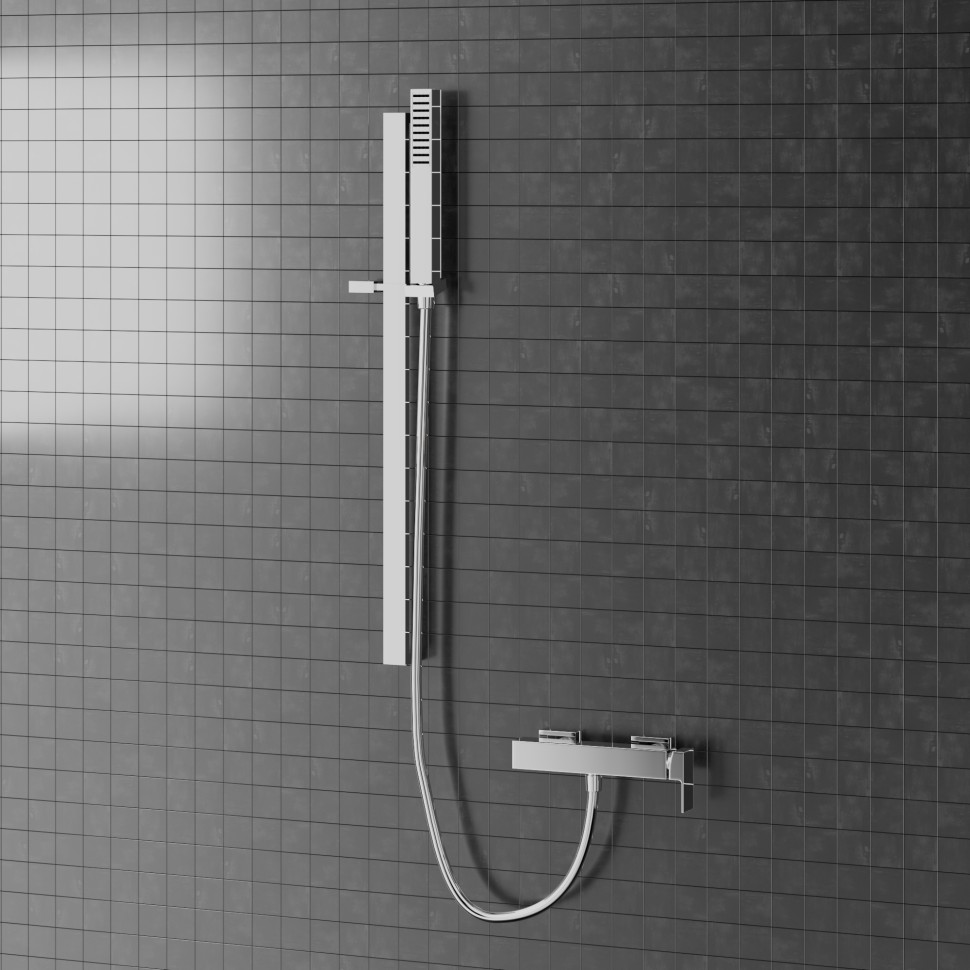 Paini Grazia Смеситель для душа на 2 отверстия без излива, цвет: хром 21CR511