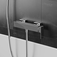 Paini Grazia Смеситель для душа на 2 отверстия без излива, цвет: хром 21CR511