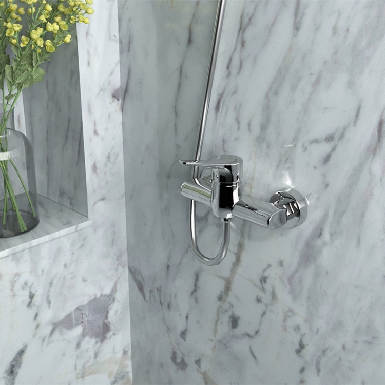 Paini Messina Смеситель для душа на 2 отверстия без излива, цвет: хром MECR511