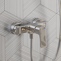 Paini Viva Style Смеситель для душа на 2 отверстия без излива, цвет: хром P4CR511