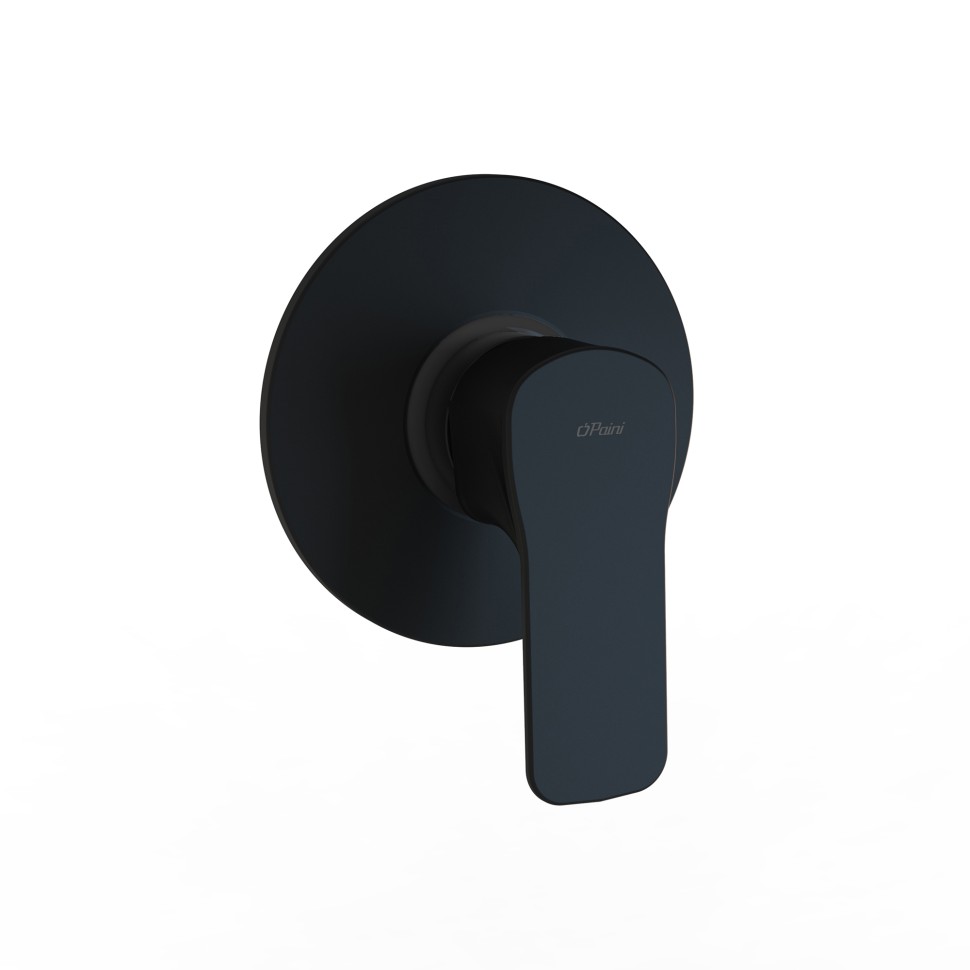 Paini Viva Style Cмеситель для душа встраиваемый, с внутренней частью, цвет: черный матовый P4YO690