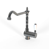 Paini Cox Смеситель для кухни с поворотным изливом, высота излива 22,1 см, цвет: хром 78CR5881ANTKM