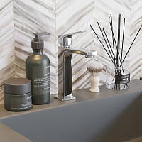 Paini Bari Смеситель для раковины, без донного клапана, высота излива 13,2 см, цвет: хром RTCR205