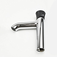 Paini Domus Смеситель для раковины, высота излива 10,6 см, без донного клапана, цвет: хром 18CR205PZ
