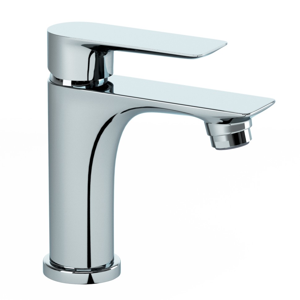 Paini Garda Смеситель для раковины, с донным клапаном, высота излива 8,8 см, цвет: хром 76CR211