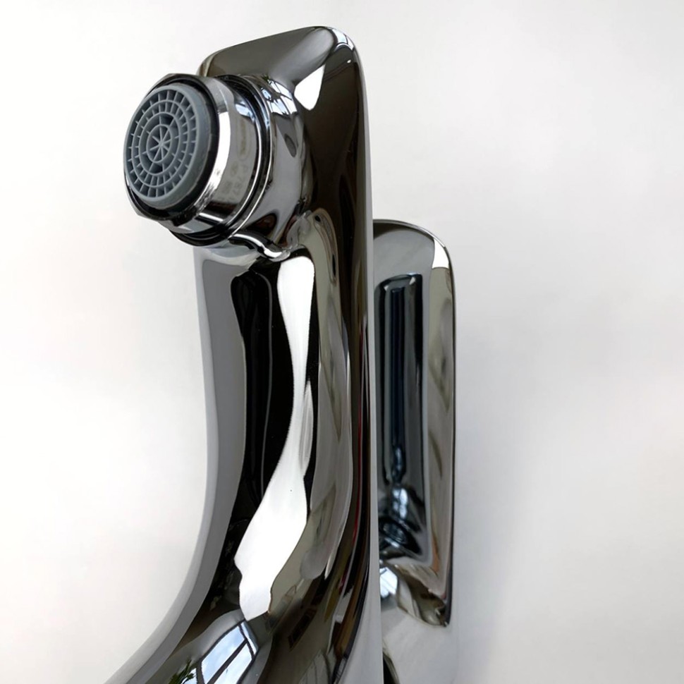 Paini Garda Смеситель для раковины, с донным клапаном, высота излива 8,8 см, цвет: хром 76CR211