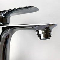 Paini Garda Смеситель для раковины, с донным клапаном, высота излива 8,8 см, цвет: хром 76CR211