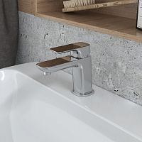 Paini Nove Смеситель для раковины, высота излива 7,6 см, без донного клапана, цвет: хром 09CR205