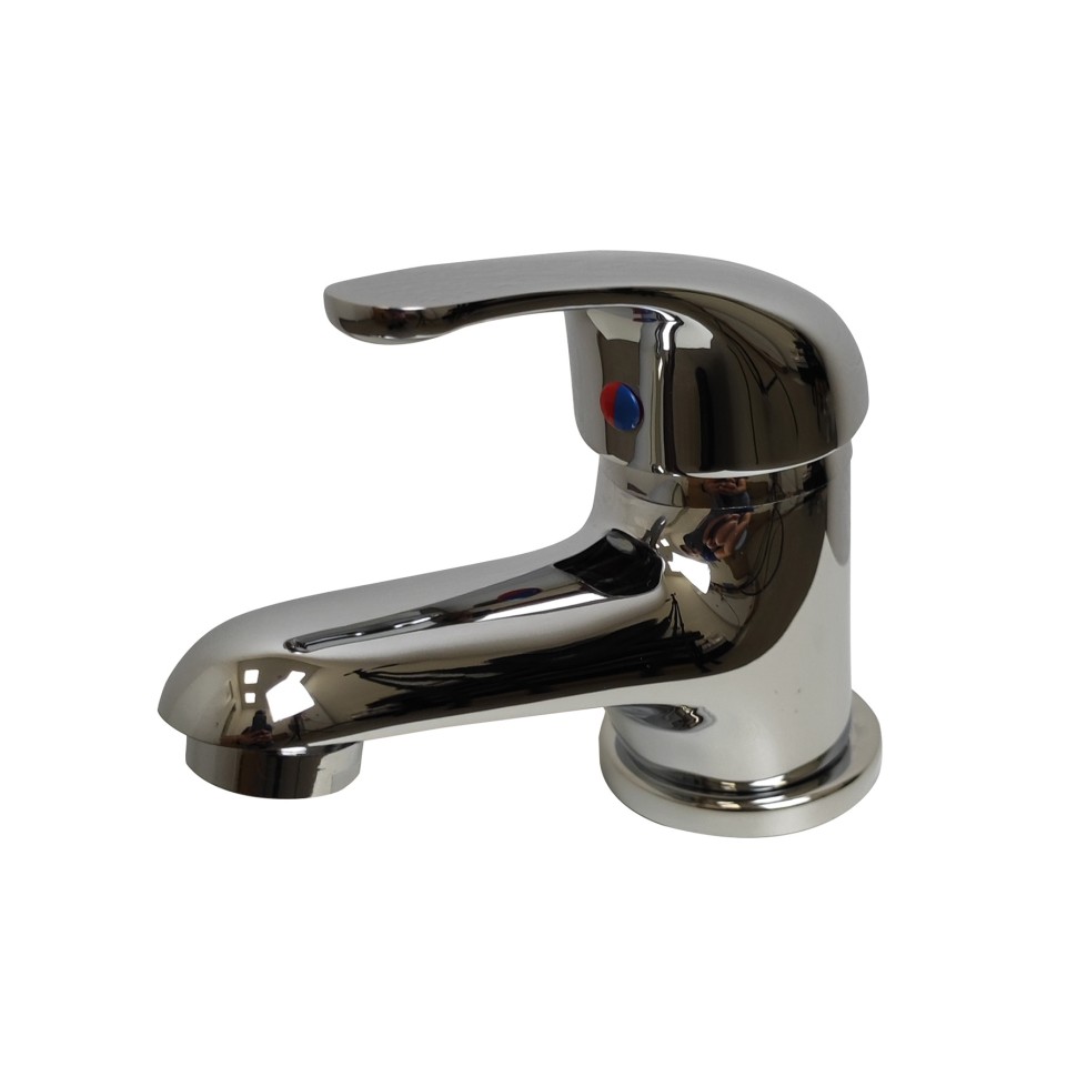 Paini Roma Смеситель для раковины высота излива 4 см, без дк, цвет: хром 02CR205