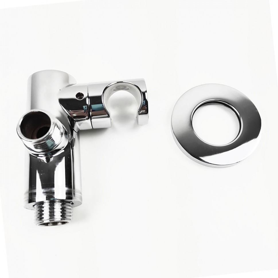 Paini Шланговое подключение с держателем для лейки, латунь, цвет: хром 50CR480T