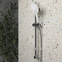 Paini Novara Душевая лейка, 5 режимов, пластик, цвет: хром 50CR155/P18KM