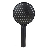 Paini Torino Душевая лейка, 3 режима, латунь, цвет: черный матовый TRYO155F3D110