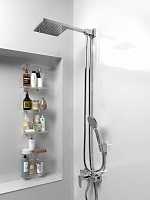 Paini Torino Душевая лейка, 1 режим, пластик, цвет: хром TRCR155