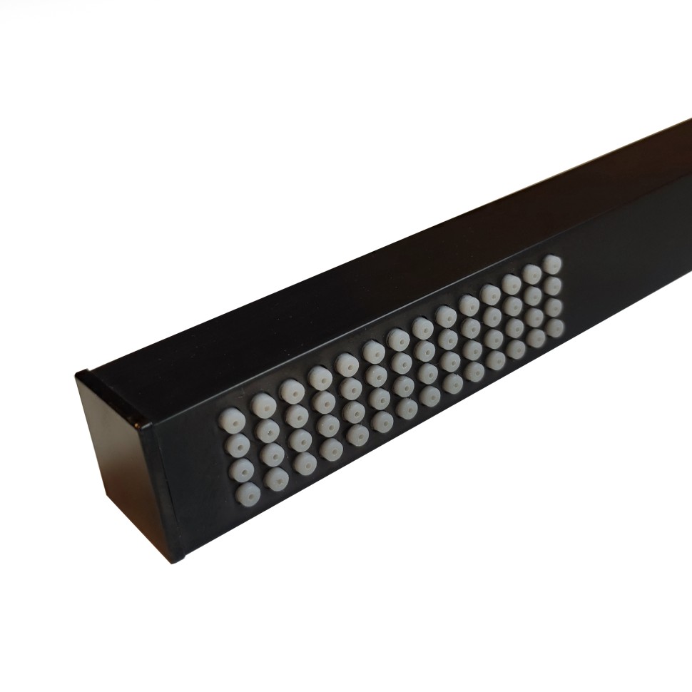 Paini Душевая лейка, 1 режим, латунь, цвет: черный брашированный 53PZ155QQ