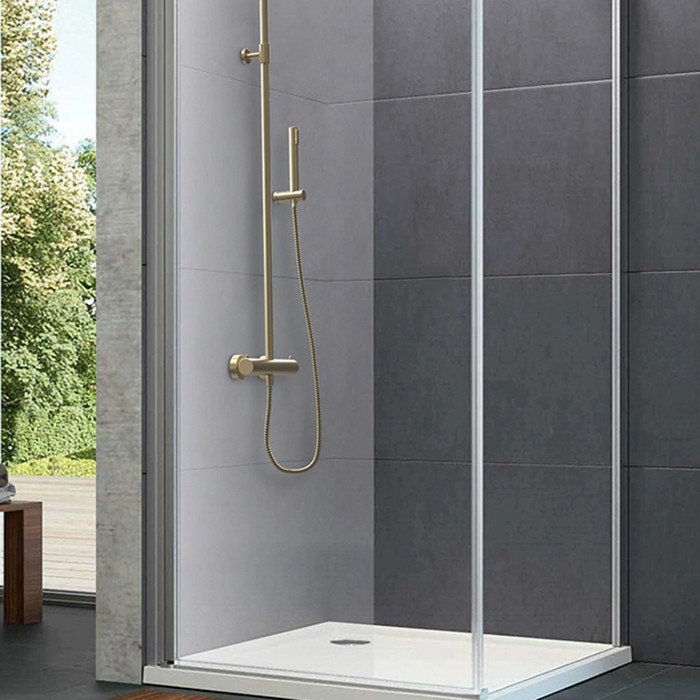 Paini Душевая лейка, 1 режим, латунь, цвет: золото брашированное 53PJ155TT