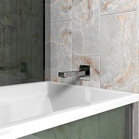 Paini Grazia Излив настенный для ванны 21 см, цвет: хром 21CR430PL