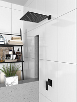 Paini Кронштейн настенный 40 см, цвет: черный брашированный 50PZ745QQ30