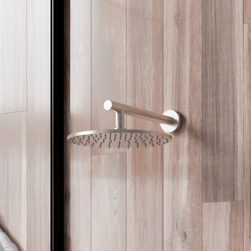 Paini Кронштейн настенный 35 см, цвет: никель брашированный 50PW745TT35