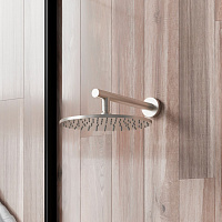 Paini Кронштейн настенный 35 см, цвет: никель брашированный 50PW745TT35