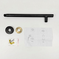 Paini Кронштейн настенный 35 см, цвет: черный брашированный 50PZ745TT35