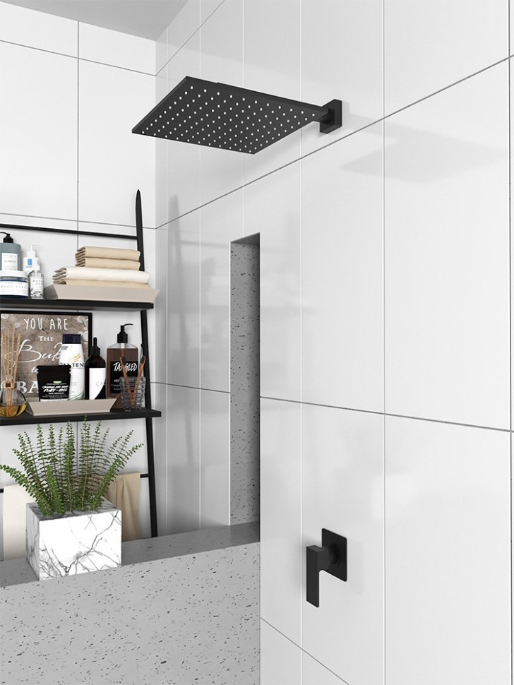 Paini Кронштейн настенный 35 см, цвет: черный брашированный 50PZ745QQ35