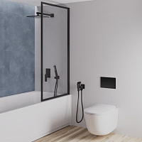 Paini Кронштейн настенный 35 см, цвет: черный брашированный 50PZ745QQ35