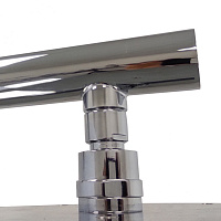 Paini Кронштейн настенный 40 см, цвет: хром 50CR745T440BI