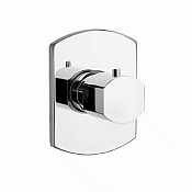 Paini Ovo Переключатель потоков на 3 потребителя, цвет: хром 86CR471