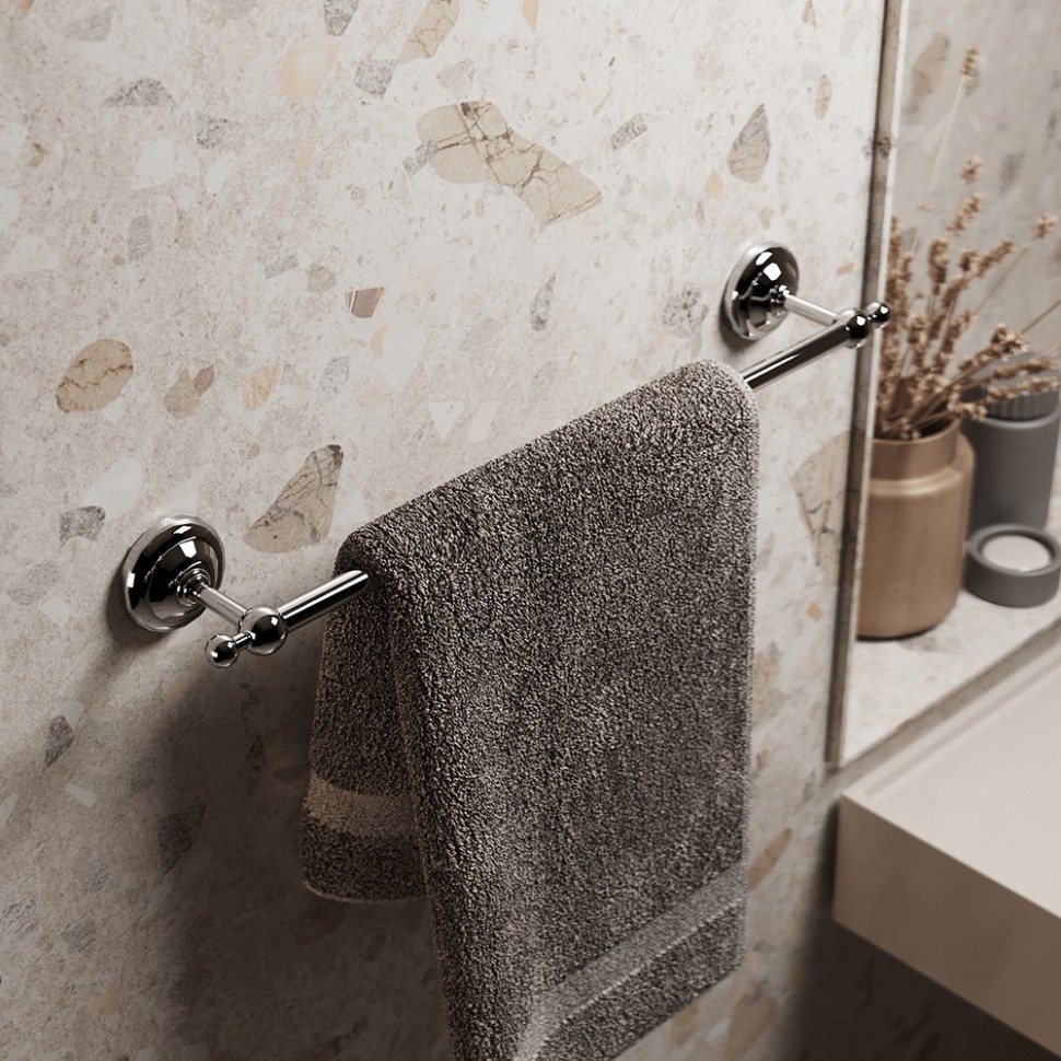 Paini Duomo Полотенцедержатель, 35 см, подвесной, цвет: хром 88CR001