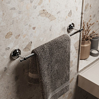 Paini Duomo Полотенцедержатель, 50 см, подвесной, цвет: хром 88CR002