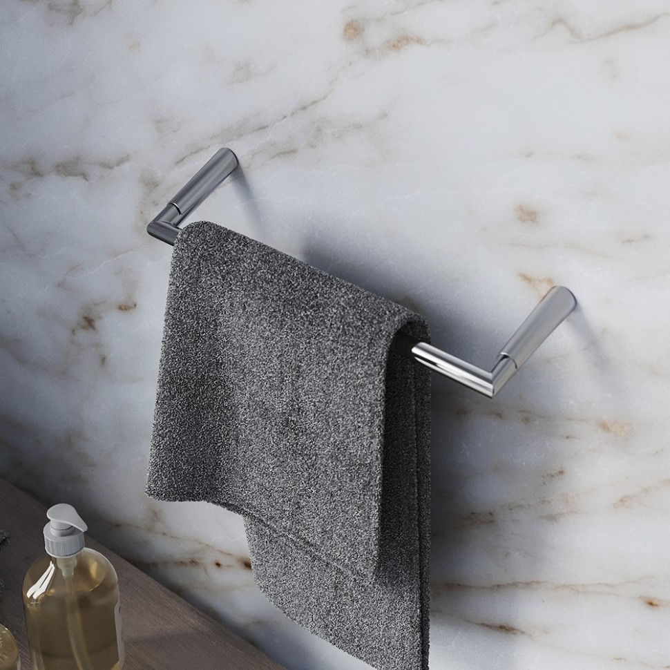 Paini Morgana Полотенцедержатель, 50 см, подвесной, цвет: хром 73CR002