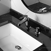 Paini ABS Дозатор для жидкого мыла встраиваемый, цвет: хром 53CRDISPABS