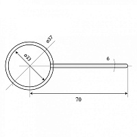 Paini ABS Дозатор для жидкого мыла встраиваемый, цвет: хром 53CRDISPABS
