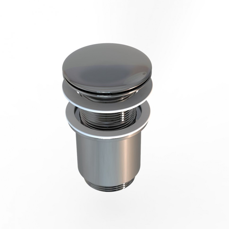 Paini Донный клапан клик-клак, без перелива, цвет: хром 53CR945SSR