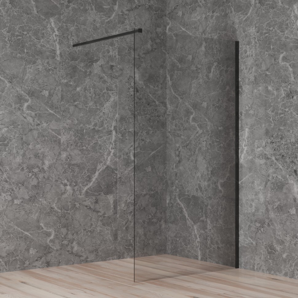 Paini Душевая перегородка 100x195 стекло прозрачное PAINI-WalkIN100C