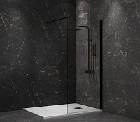 Paini Душевая перегородка 90x195 стекло прозрачное PAINI-WalkIN90C