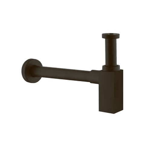 Paini Dax-DaxR Сифон для раковины латунный, цвет: черный брашированный 84PZ849