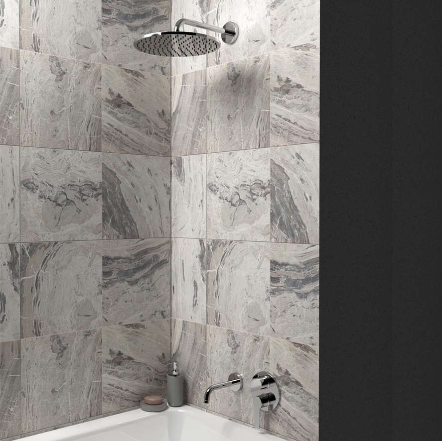 Paini Кронштейн настенный 40 см, цвет: хром 50CR745T130BI