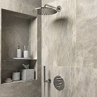 Paini Кронштейн настенный 40 см, цвет: хром 50CR745T130BI