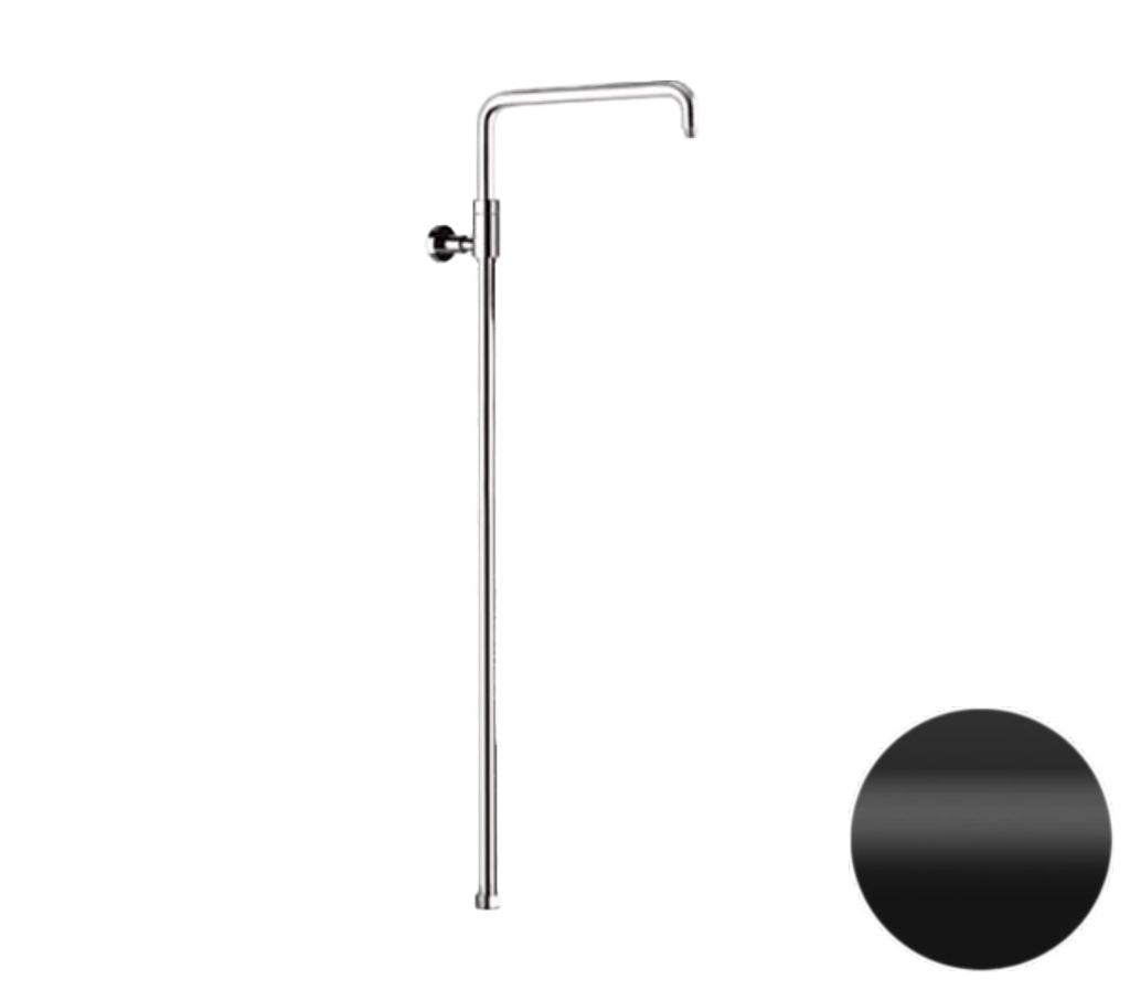 Remer Душевая колонна 159 см, без смесителя и верхнего душа, цвет: nero opaco 330A7DCESDEVNO